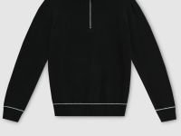 Джемпер прямого силуэта с шерстью