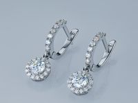 Серьги из белого золота э4712сг12231252_white