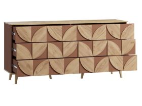 Комод Модерн 185x88 Терракотовый