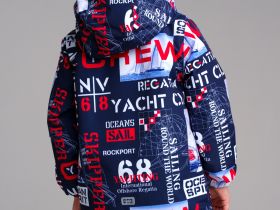 Куртка текстильная с полиуретановым покрытием для мальчиков (ветровка)