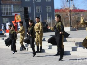 В Якутске состоялся забег наследников Победы «Помним! Гордимся! Благодарим!»