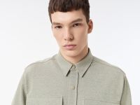 Мужская рубашка Lacoste на кнопках с большими нагрудными карманами