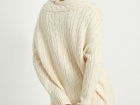 Джемпер свободного силуэта с шерстью