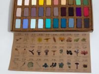 Набор пастели сухая, мягкая ручной работы EARTHBERRY "Полевые цветы", 30 цветов