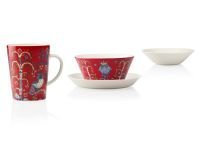 Iittala Тарелка Ø 22 см красная Taika Iittala