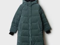 Пальто текстильное с полиуретановым покрытием для девочек