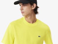 Мужская хлопковая Футболка Lacoste с коротким рукавом