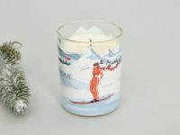 Свеча ароматическая Горнолыжные приключения/Ski adventures