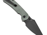 Складной нож Tenable Fenrir, сталь 14C28N, рукоять зеленая микарта
