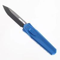 Гравитационный нож Remette Swordfish, сталь 14C28N, рукоять алюминий/Gmascus, синий