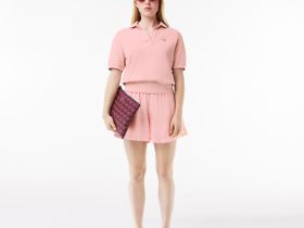 Женские лёгкие шорты Lacoste