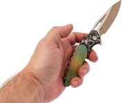 Складной нож Steelclaw Анис, сталь asp30, рукоять кап клена