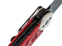 Складной нож Перемен Мысь BW, сталь 8Cr14MoV, рукоять FRN, красный