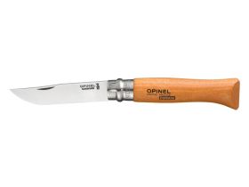 Нож складной Opinel №9 VRN Carbon Tradition, сталь AFNOR XC90 Carbon Steel, рукоять бук, 113090