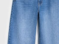 Джинсы Barrel с высокой посадкой, Голубой