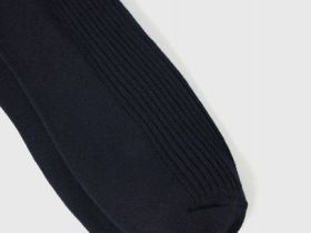 Носки в рубчик, Синий