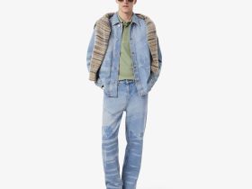 Мужское поло Lacoste PARIS стандартного кроя