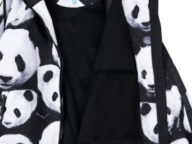 Куртка текстильная с полиуретановым покрытием для девочек (ветровка)