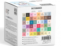 Набор маркеров Sketchmarker 48 Shabby Chic style- Шебби шик (48 маркеров в пластиковом кейсе)