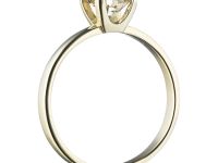 Помолвочное кольцо из желтого золота с бриллиантом э0301кц10161700
