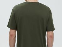 Базовая футболка из хлопка прямого силуэта