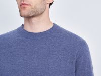 Джемпер прямого силуэта с округлым вырезом