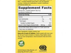 Nature's Way, Alive!, фруктовый источник витамина C, 120 г (4,23 унции)