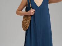 Платье миди А-силуэта