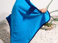 Полотенце детское текстильное с капюшоном для мальчиков