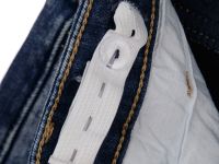 Джинсы, утепленные флисом, для девочки