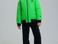 Куртка текстильная с полиуретановым покрытием для мальчиков (бомбер)