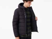 Мужская куртка-бомбер Lacoste на молнии из хлопка