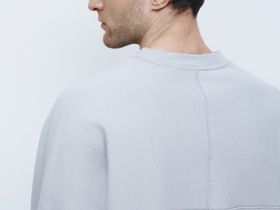 Объёмный свитшот, Серый