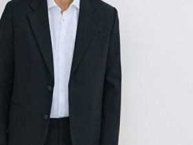 Однобортный пиджак, Черный