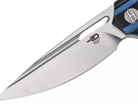 Складной нож Bestech Ornetta, сталь N690, рукоять черно-синяя G10/карбон