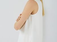 Майка из мягкого пике, Белый