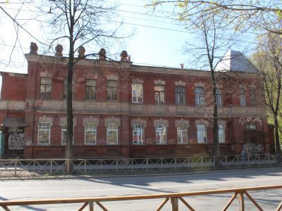 Здание клиники инфекционных болезней, где работал Г.В. Флейшер