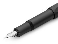 Ручка перьевая Kaweco AL Sport EF 0,5 мм, чернила синие, корпус черный
