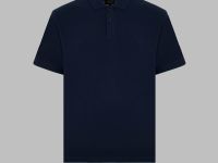 Поло из хлопка пике с коротким рукавом
