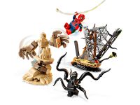 Super Heroes 76334 Конструктор Легендарная битва Человека-паука против Песочного человека