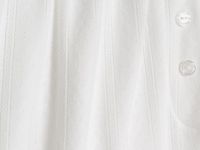 Пижамные шорты из ажурного трикотажа, Белый