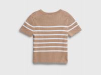 Джемпер с коротким рукавом для девочек, Бежевый