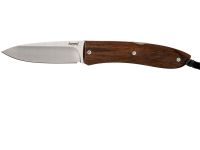 Складной нож LionSteel Opera, сталь D2, рукоять Santos wood