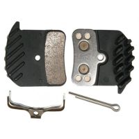 Тормозные колодки для велосипеда Shimano H03C с радиатором (металлизированные (sintered))
