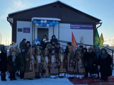 В селе Хоробут Мегино-Кангаласского района открыли новую врачебную амбулаторию
