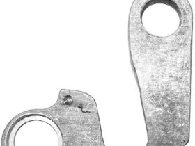 Держатель заднего переключателя "петух" Meta №248 фрезерованный (серебристый)