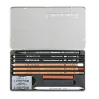 Набор для рисования Cretacolor "ARTINO GRAPHITE" 10 предметов в метал коробке