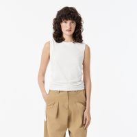 Женский топ Lacoste из эластичного хлопка