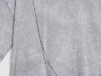 Футболка с цепью для девочек, Серый