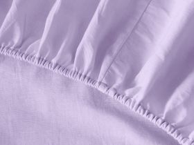 Простыня на резинке Crocus Purple